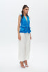 White Cargo Trousers